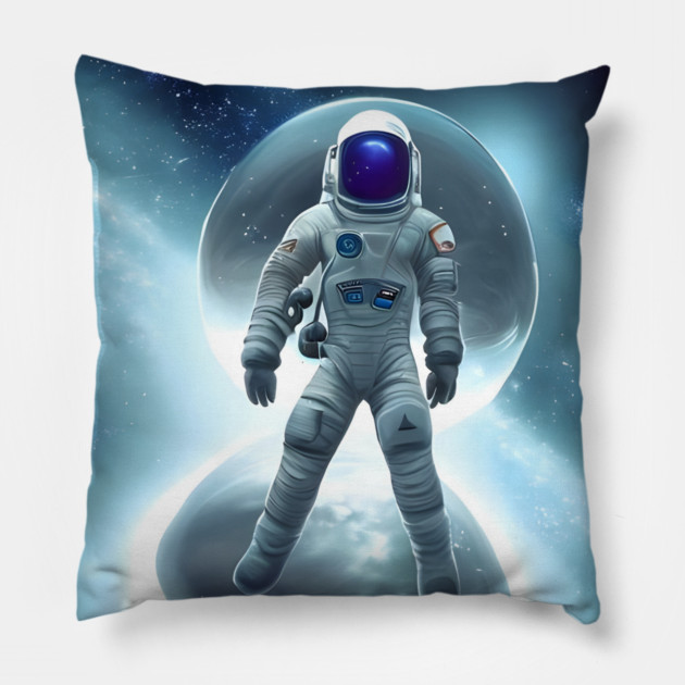 Astronaut Engineer Pillow by animegirlnft