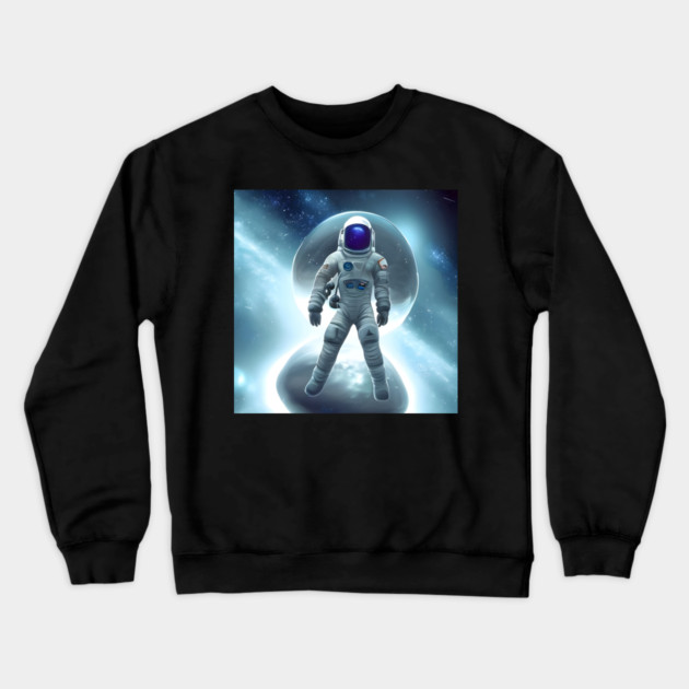 Astronaut Engineer Crewneck Sweatshirt by animegirlnft