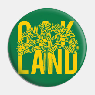 Oakland Tree Pin