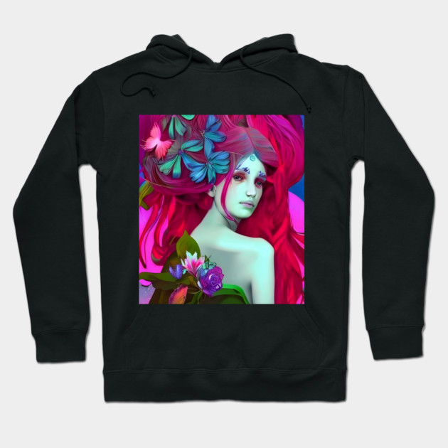 Beautiful fairy lady Hoodie by animegirlnft