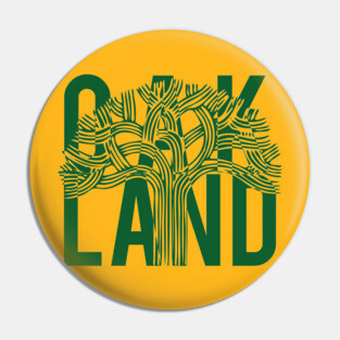Oakland Tree Pin