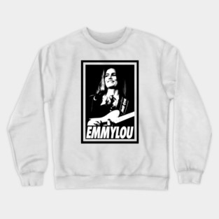 Emmylou Harris live - Portrait retro Crewneck Sweatshirt