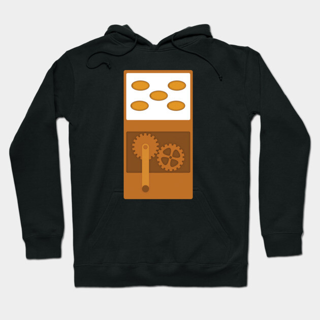 Pressed Penny Machine Hoodie by DeguArts