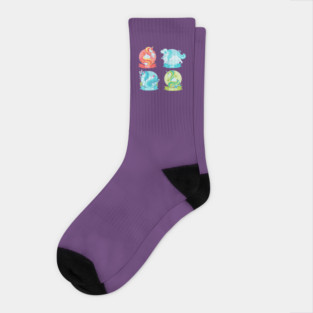 Elemental Unicorns Socks