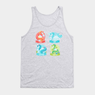 Elemental Unicorns Tank Top