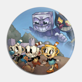 The Cuphead Show 1st Anniversary Pin