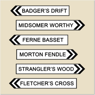 Midsomer Signs Posters and Art