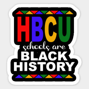 HBCU Schools Are Black History Month Sticker