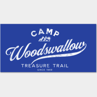 The Treasure Trail at Camp Woodswallow Posters and Art