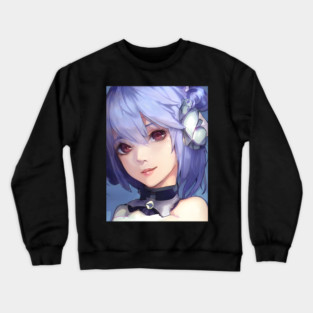 Anime Blue Hair Crewneck Sweatshirt