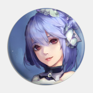 Anime Blue Hair Pin