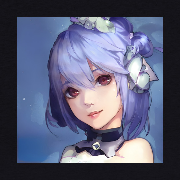 Anime Blue Hair by animegirlnft