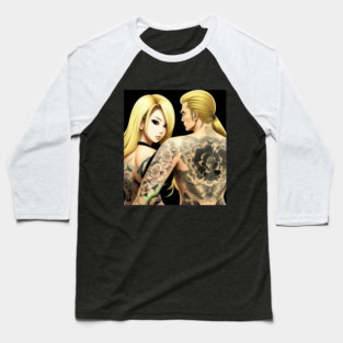 Couple Kawaii Joy Japanese Style Baseball T-Shirt