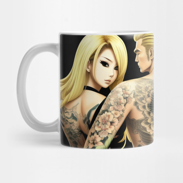 Couple Kawaii Joy Japanese Style by animegirlnft