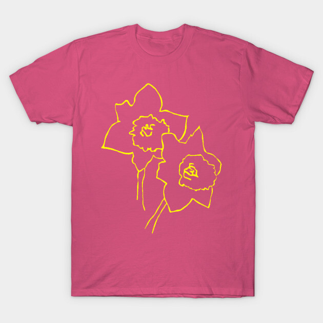 Early Spring Daffodils T-Shirt by DonWillisJrArt
