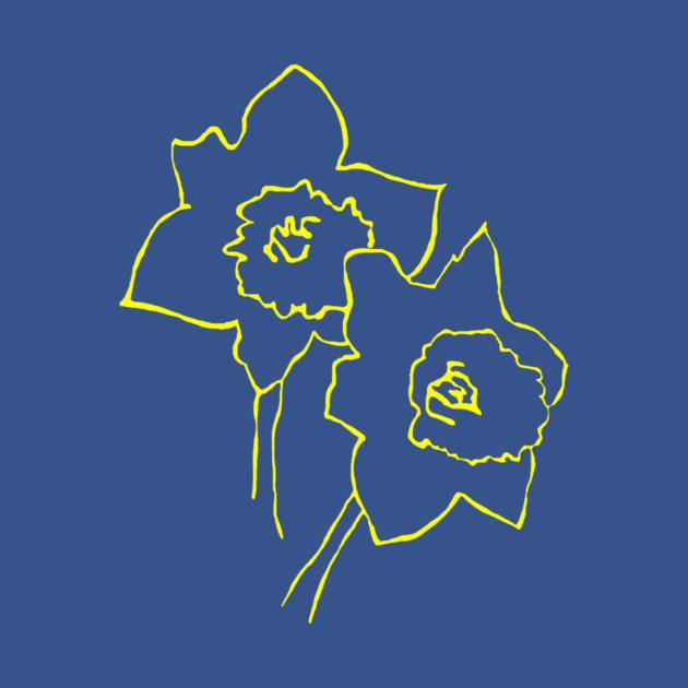 Early Spring Daffodils by DonWillisJrArt