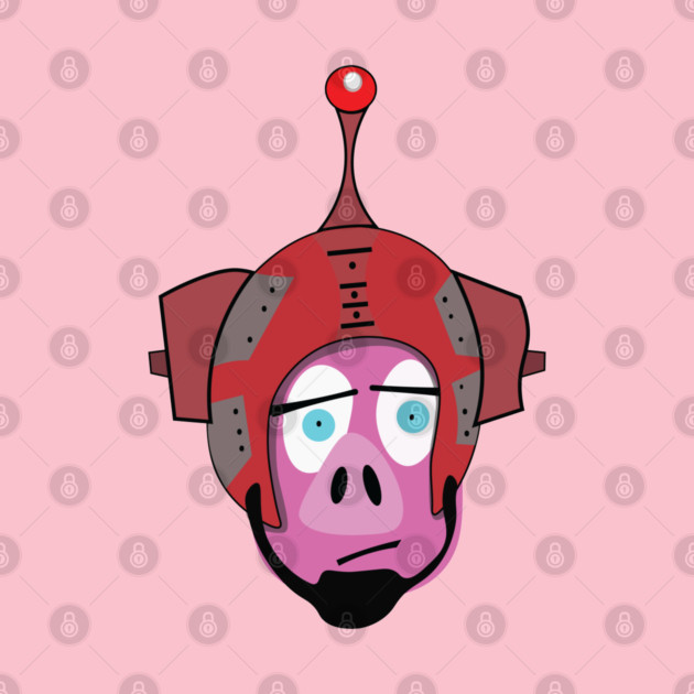 Space Ranger Pig by ByersArtLab