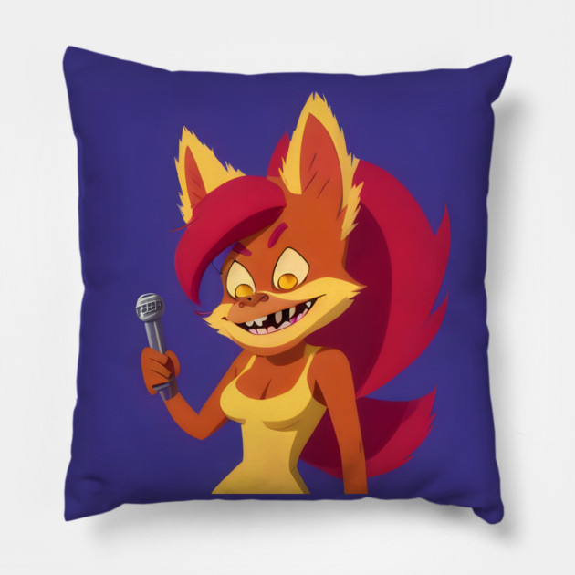 Squirrel Mom Would to Speech Pillow by animegirlnft