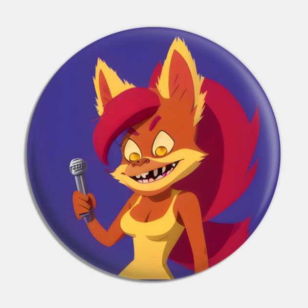 Squirrel Mom Would to Speech Pin by animegirlnft