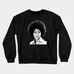 Pam Grier, Sexy Black Woman Crewneck Sweatshirt