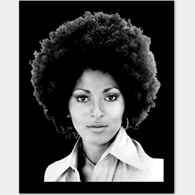 Pam Grier, Sexy Black Woman Wall Art by UrbanLifeApparel