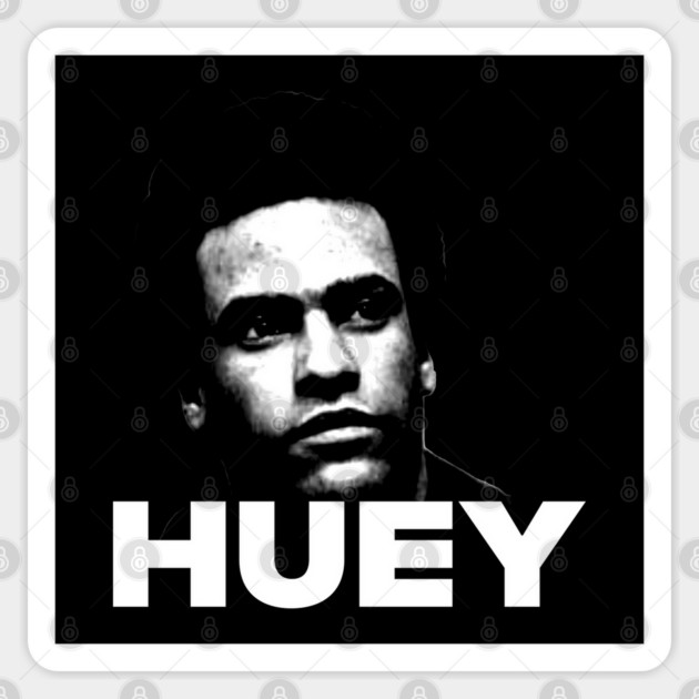 Free Huey, Huey Newton, Huey P. Newton Sticker by UrbanLifeApparel
