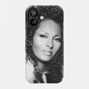 Pam Grier, Retro, Vintage Phone Case