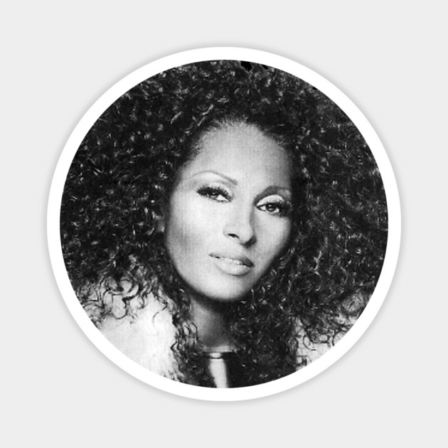 Pam Grier, Retro, Vintage Magnet by UrbanLifeApparel