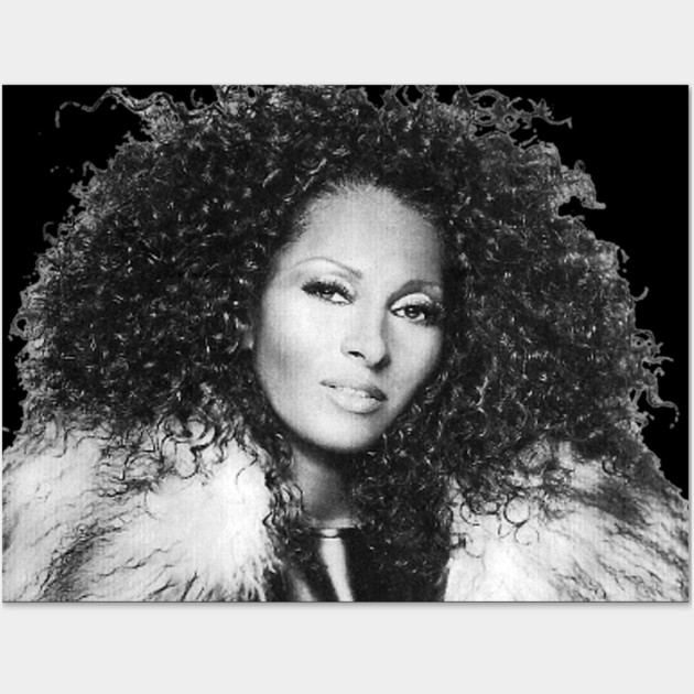 Pam Grier, Retro, Vintage Wall Art by UrbanLifeApparel