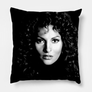 Classic, Pam Grier, Retro, Vintage Pillow