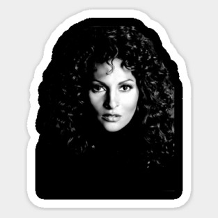 Classic, Pam Grier, Retro, Vintage Sticker