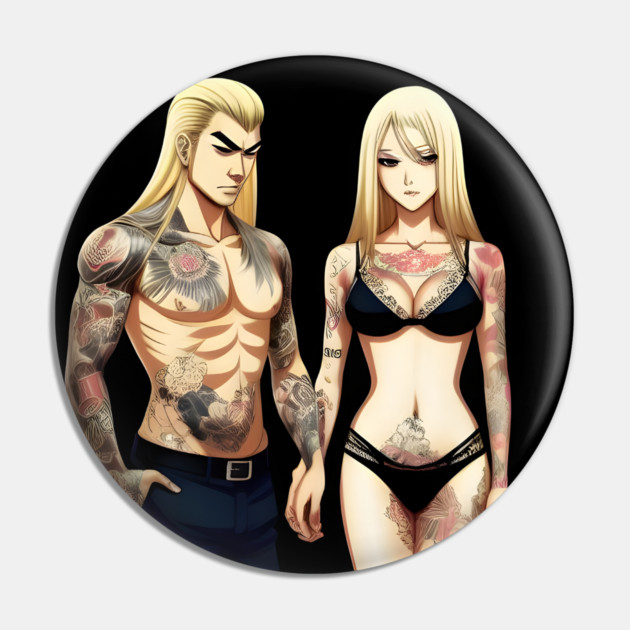Tatoo Anime Couple Pin by animegirlnft