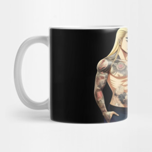 Tatoo Anime Couple Mug