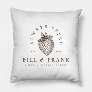 Bill & Frank's Strawberry from The Last of Us Pillow
