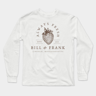 Bill & Frank's Strawberry from The Last of Us Long Sleeve T-Shirt