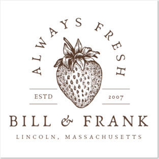 Bill & Frank's Strawberry from The Last of Us Posters and Art