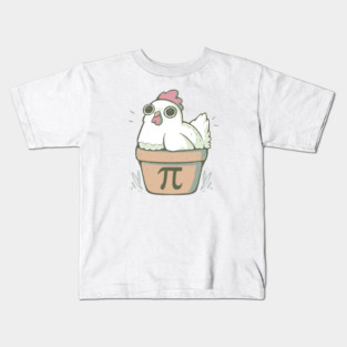 Chicken Pot Pie Math Kids T-Shirt