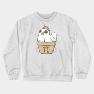 Chicken Pot Pie Math Crewneck Sweatshirt
