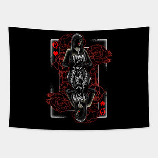 alice in borderland queen of hearts Tapestry