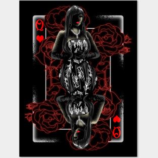 alice in borderland queen of hearts Posters and Art