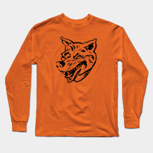 Laughing Wolf Long Sleeve T-Shirt