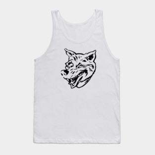 Laughing Wolf Tank Top