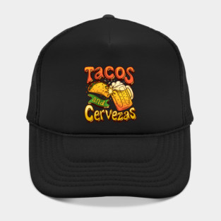 Tacos And Cervezas - Taco Tuesday Celebration Hat