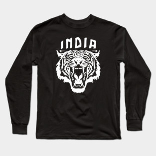 Tiger Face | India Long Sleeve T-Shirt