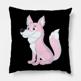 Cartoon Wolf Classic Pillow