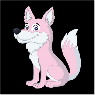 Cartoon Wolf Classic Posters and Art