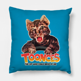 TOONCES - The Cat Who Could Drive a Car Pillow
