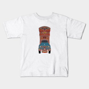 Pakistani Truck Art With Positive Quote Kids T-Shirt