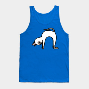 Siamese Cat Pose Tank Top
