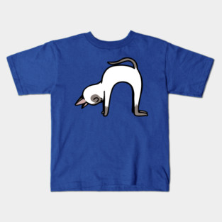 Siamese Cat Pose Kids T-Shirt